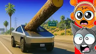 Reacting to SUPER REALISTIC CAR CRASHES!