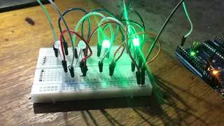 Arduino und Neopixel WS 2811 F5. Startwert -1