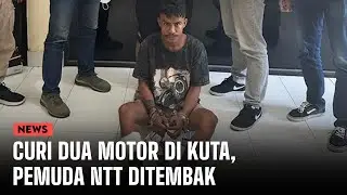 Curi Dua Motor di Kuta, Pemuda NTT Ditembak