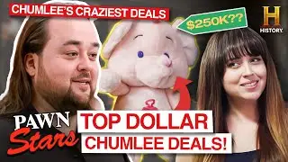 10 TOP DOLLAR CHUMLEE DEALS (From Care Bears to Flamethrowers) | Pawn Stars