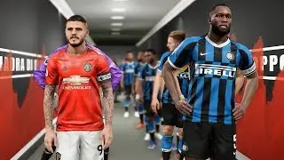 Manchester United vs Inter Milan ft Icardi , Lukaku , Eriksen | PES 2019