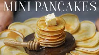 MINI PANCAKES IN 5 MINUTES | How to make the best mini pancakes | Easy Breakfast Recipe