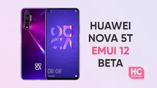Huawei Nova 5T EMUI 12 Beta started 🔥🔥🔥