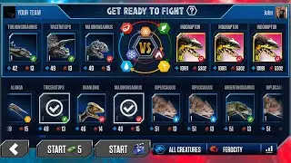 If I battle Indoraptors, the video ends - Jurassic World: The Game