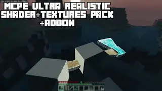 Mcpe (Ultra Realistic Graphics!)Mo' bend With First Person Render No Clickbait!Support 1GB RAM!