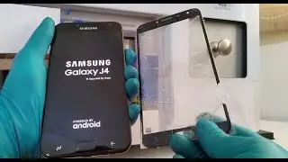 How to replace front broken glass for Samsung Galaxy J4 | Super AMOLED Display