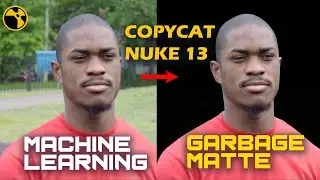 Copycat Nuke 13 | Creating Mattes Using Copycat | Copycat Node in Nuke | Machine Learning in Nuke
