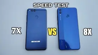 HONOR 7X VS HONOR 8X   SPEED TEST!!