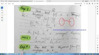 MMP-I & II (Video 6) #ImportantExamples#Convergence#divergence#convergenceOf#fSequences||.