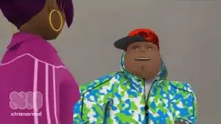 Yeezy Taught Me (explicit) - Animation of Blame Game Kanye West song end skit by Chris Rock