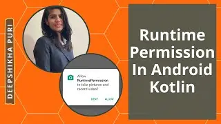 Runtime Permission In Android Kotlin