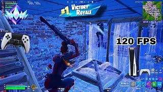 Fortnite Unreal Ranked Reload on PS5 | Controller Gameplay | 120 FPS