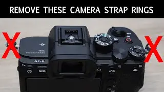 How To Remove the Camera Strap Rings on a Sony A7S III
