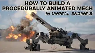 How to Build a Procedurally Animated Mech in Unreal Engine 5