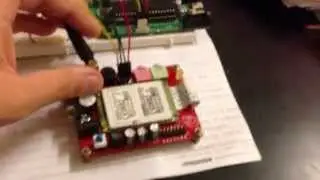 PIC16F877A GSM TC35 Modem Interfacing | GSM Communication Project