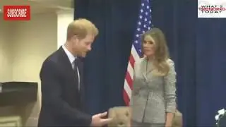 Prince Harry's expression changes dramatically after meeting Melania Trump | Hot News 24h