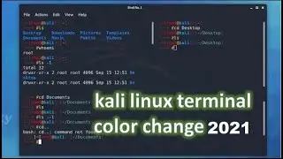 How to make terminal colorful in any kali linux 2021