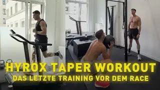 HYROX Taper Workout - Mein finales Training vor dem HYROX Race