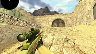 Как стрелять с AWP без прицела в Cs 1.6