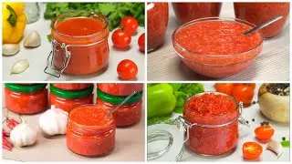 Популярные СОУСЫ-ЗАКУСКИ ИЗ ПОМИДОРОВ на зиму. 4 рецепта от Всегда Вкусно!
