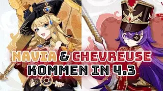 Erste Schusswaffe in Genshin? Navia & Chevreuse kommen in 4.3! | Genshin Impact | deutsch