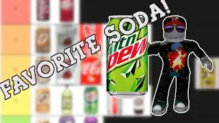 Ranking My Favorite Soda! [Tiermaker Soda List]