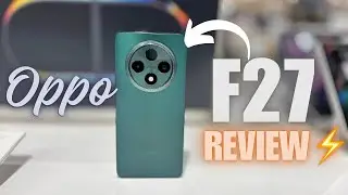 Oppo F27 5G Unboxing - First Review🔥| Best auralight✨