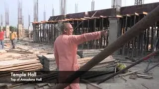 Temple Construction Update Feb 2023 | New Temple Project Rada Govinda Temple ISKCON Mangalore