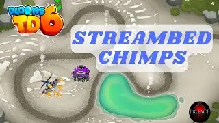 Streambed Chimps Under 1 Minute 🌊🎈  Bloons TD 6