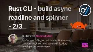 Build with Naz - async readline & progress bar - Part 2/3 - Identify what needs to be done
