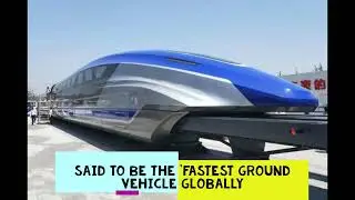 China Unveils World's 'First' 600 Kph Maglev Train The 'Fastest Ground Vehicle Globally'