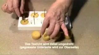 teelichter giessen
