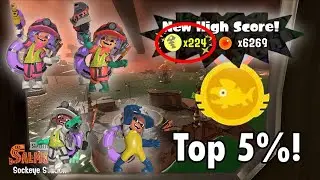 224 EGG RECORD! [Splatoon 3 Salmon Run Eggstra Work]