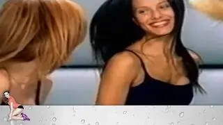 Hot, Busty models bouncing up & down