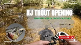 New Jersey Trout Stock Opening - Lucky Craft Humpback Minnow