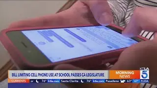 California schools may be required to restrict students’ smartphone use on campus
