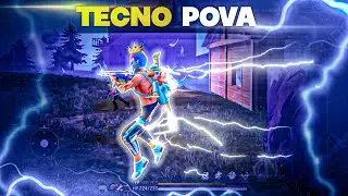 📲🦇 Free Fire Highlights Tecno Pova Neo 🤦⚡ Settings ⚙️ Hud Sensi + Accuracy ❤⚡524 Dpi 🥵 120Hz ❌