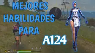 ESTA ES LA MEJOR CONBINACION DE HABILIDADES SI UTILIZAS A LA PERSONAJE // A124 // EN FREE FIRE //
