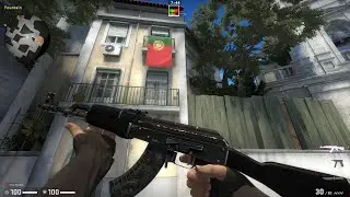 CSGO AK-47 Redline Battle Scarred