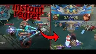 NERF ROGER IN RANK IS STILL OP, ENEMY INSTANT SURRENDER AFTER SAVAGE!! | Mobile Legends