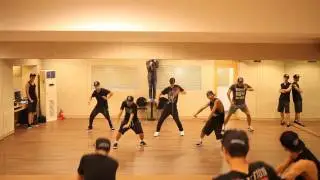 KIM HYUN JOONG 김현중 ROUND 3 - 'Unbreakable' 안무 연습