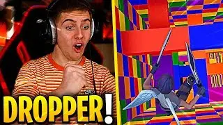 J'AI ROULÉ SUR CE DROPPER SUR FORTNITE ! 😎 (en même temps il était pas dur)
