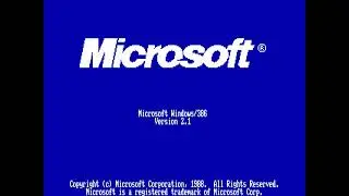 86Box - Installing Windows 2.1 on 386