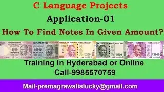Projects in c language | Application-01|C Programming Tutorial