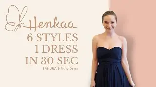 6 Easy Ways to Wear a Convertible Infinity Dress to Minimize Your Wardrobe SAKURA HENKAA #shorts