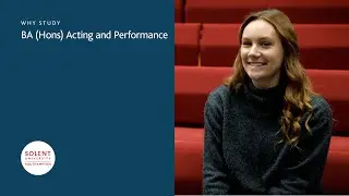 Why study BA (Hons) Acting and Performance