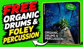 FREE SAMPLE PACK - ORGANIC DRUM & FOLEY PERCUSSION (PROVIDED BY HELLOSAMPLES)