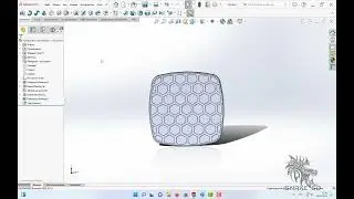[SolidWorks] Построение ромбовидной текстуры в Solidworks.