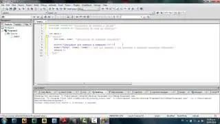 TUTORIAL PARA PRINCIPIANTES PARA HACER UN PROGRAMA BASICO EN LEGUAJE C