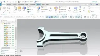 #Connecting Rod Solid Modeling NX-Software